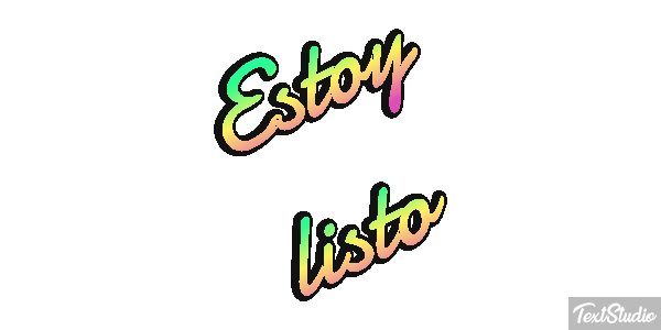 Estoy listo Efecto de texto