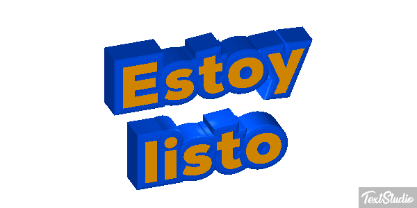 Estoy listo Efecto de texto