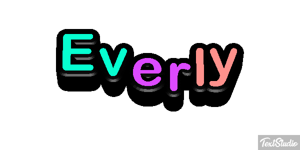 Everly Efecto de texto