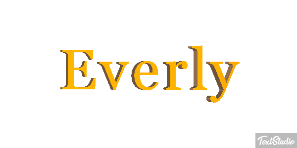Everly Efecto de texto