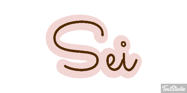 Sei Effet de texte