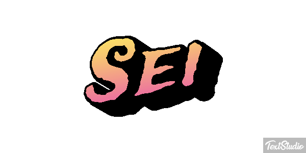 Sei Effet de texte