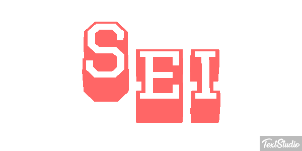 Sei Effet de texte