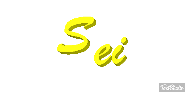 Sei Effet de texte