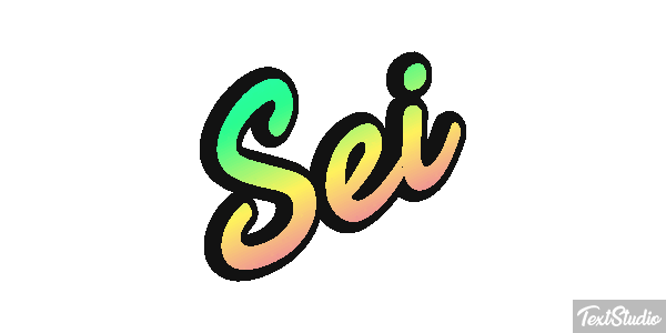 Sei Effet de texte