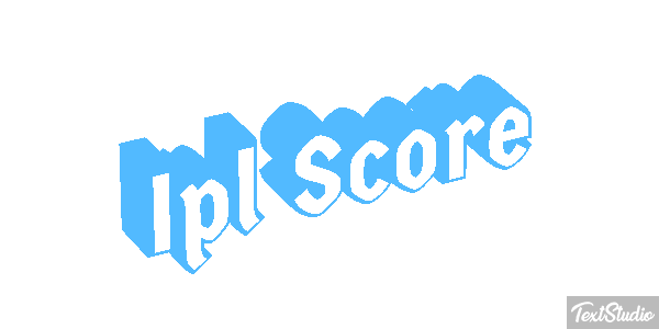 Ipl Score Efeito do texto