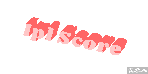 Ipl Score Efeito do texto