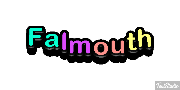 Falmouth Efekt tekstowy