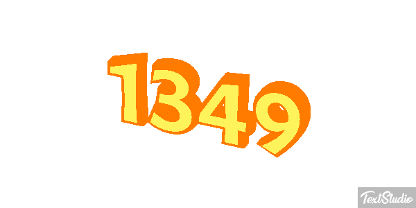 1349 Text effect