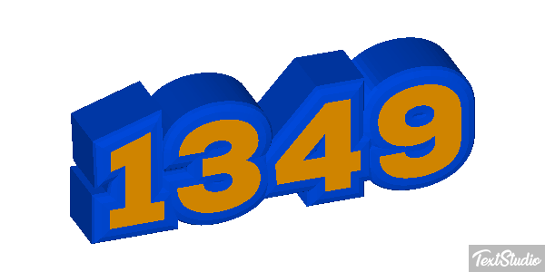 1349 Text effect