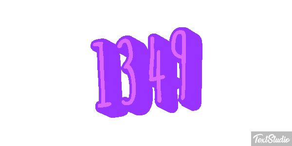 1349 Text effect