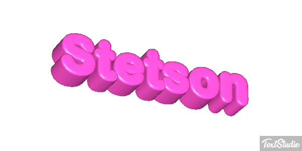 Stetson Text effect