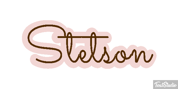 Stetson Text effect
