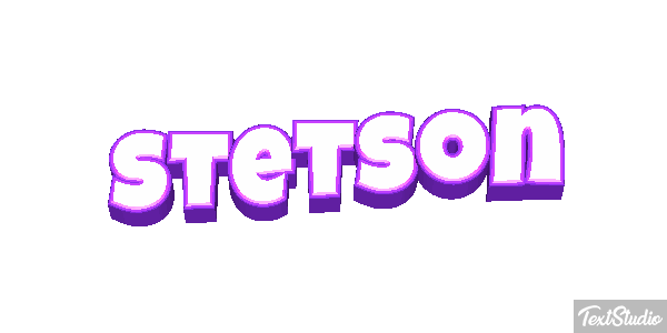 Stetson Text effect