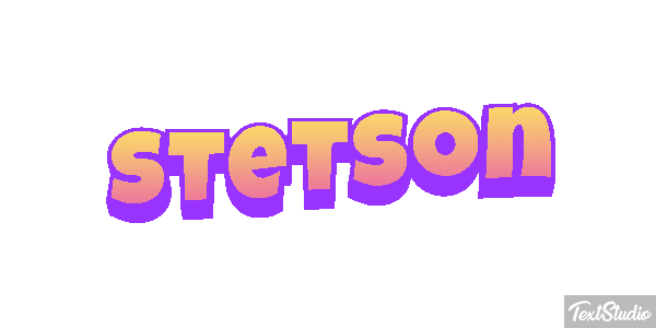 Stetson Text effect