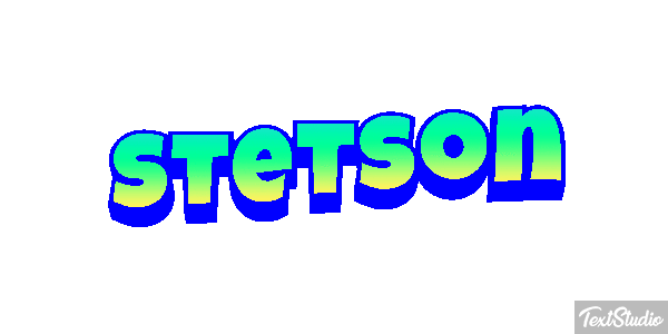 Stetson Text effect