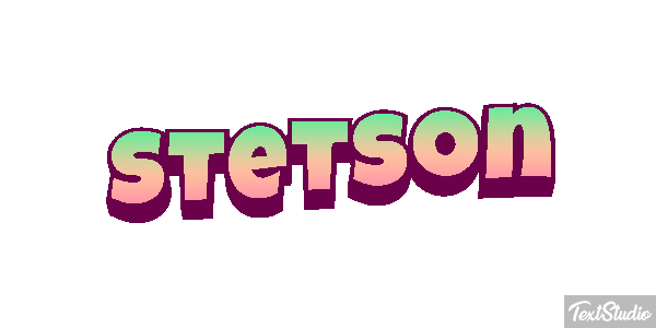Stetson Text effect