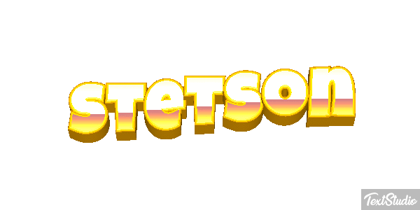 Stetson Text effect