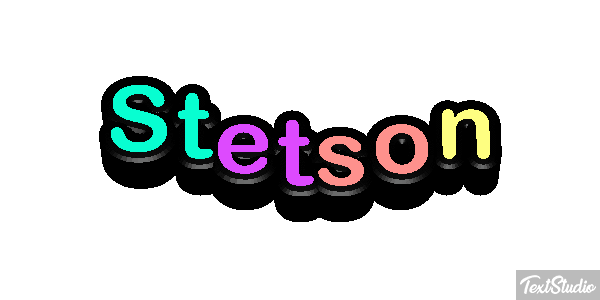 Stetson Text effect