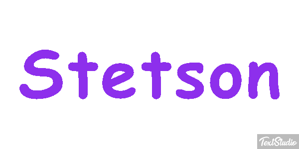 Stetson Text effect