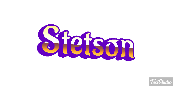 Stetson Text effect