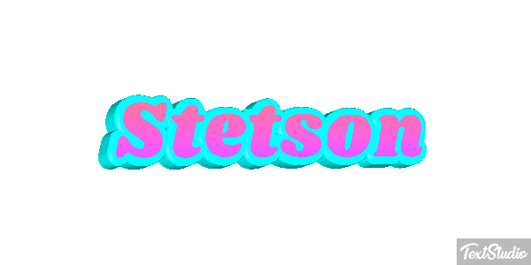 Stetson Text effect