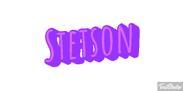 Stetson Text effect