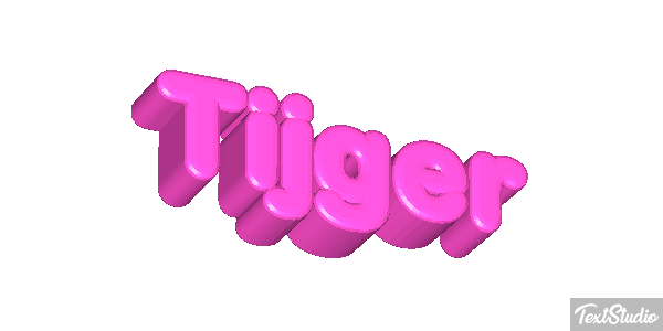 Tijger Text effect