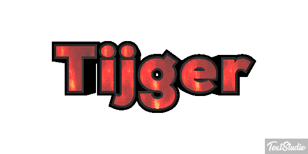 Tijger Text effect