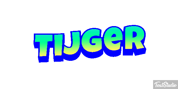 Tijger Text effect