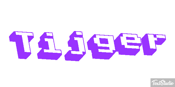 Tijger Text effect
