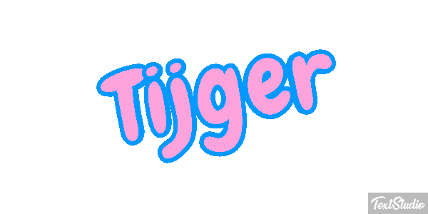 Tijger Text effect