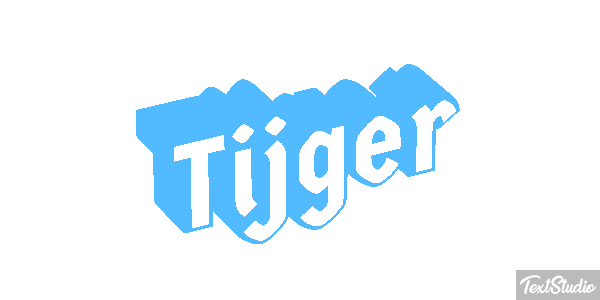 Tijger Text effect