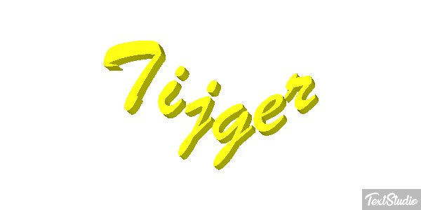 Tijger Text effect