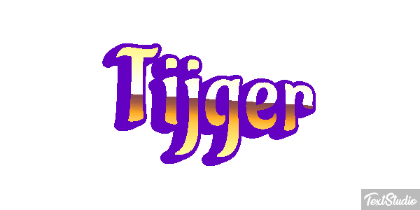 Tijger Text effect