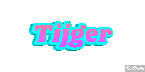 Tijger Text effect