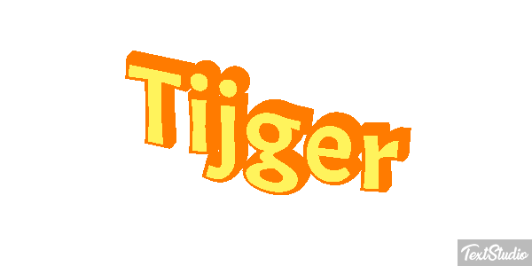 Tijger Text effect