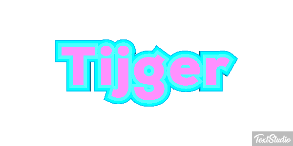 Tijger Text effect