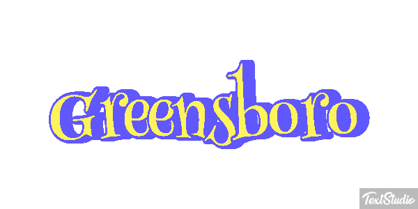 Greensboro Efeito do texto