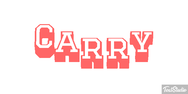 Carry Texteffekt