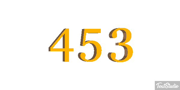 453 Effet de texte