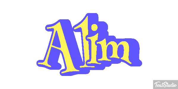 Alim テキスト効果