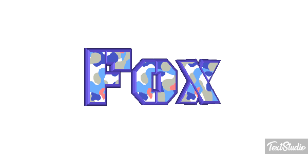 Fox Text effect