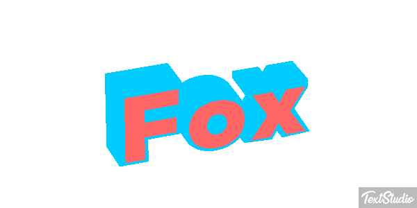 Fox Text effect