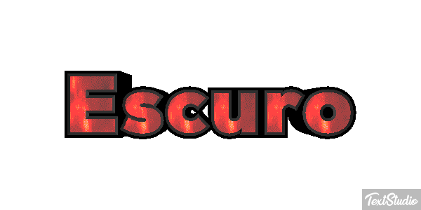 Escuro Efeito do texto