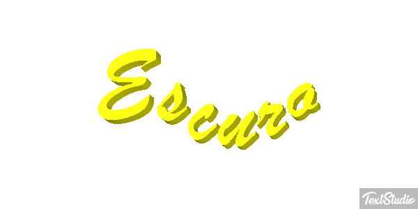 Escuro Efeito do texto