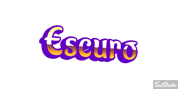 Escuro Efeito do texto