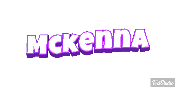 Mckenna Texteffekt