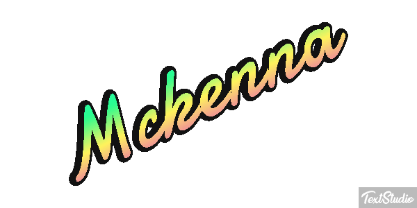 Mckenna Texteffekt
