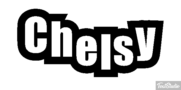 Chelsy Efeito do texto